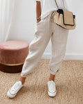 Pantalon Palazzo Blanco de Pierna Ancha - Elegancia y Comodidad
